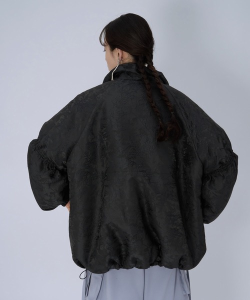 HARE（ハレ）の「2WAYエアサーマルリバーシブルブルゾン(HARE)（ブルゾン・レディース・ブラック/ネイビー/パープル・FREE）」の14枚目の写真