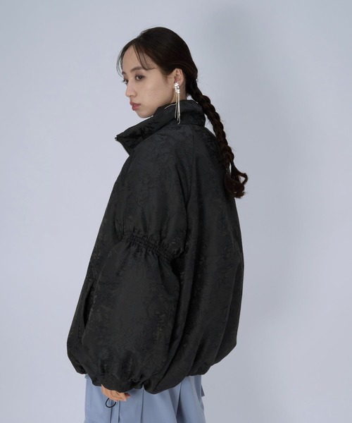 HARE（ハレ）の「2WAYエアサーマルリバーシブルブルゾン(HARE)（ブルゾン・レディース・ブラック/ネイビー/パープル・FREE）」の15枚目の写真