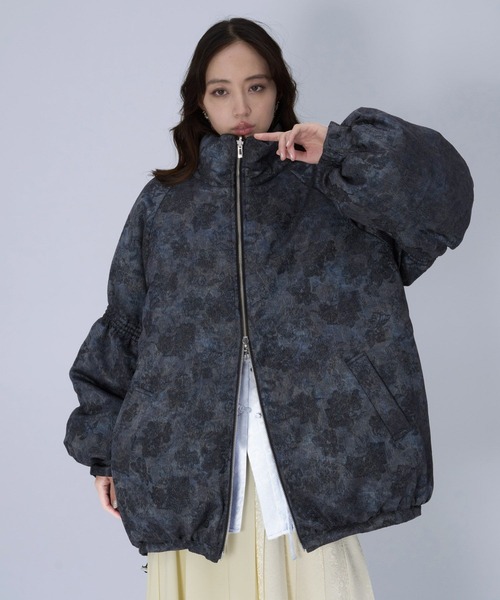 HARE（ハレ）の「2WAYエアサーマルリバーシブルブルゾン(HARE)（ブルゾン・レディース・ブラック/ネイビー/パープル・FREE）」の18枚目の写真