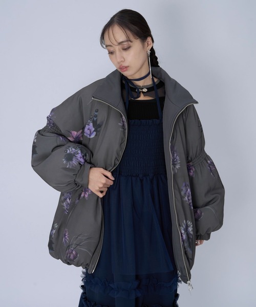 HARE（ハレ）の「2WAYエアサーマルリバーシブルブルゾン(HARE)（ブルゾン・レディース・ブラック/ネイビー/パープル・FREE）」の22枚目の写真