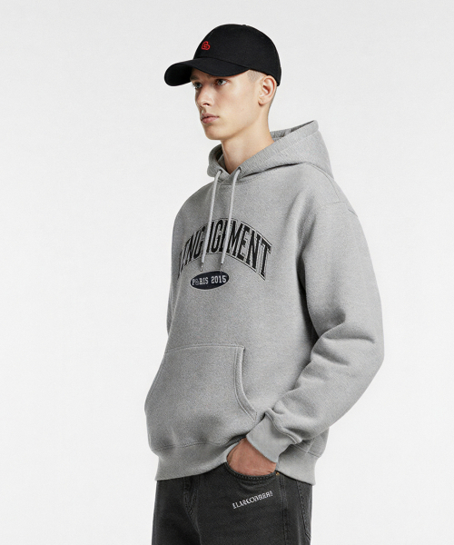 LENGAGEMENT（ランガージュマン）の「アーチロゴフードパーカー[グレー]（パーカー・レディース・その他・MEDIUM/LARGE/X-LARGE）」の19枚目の写真