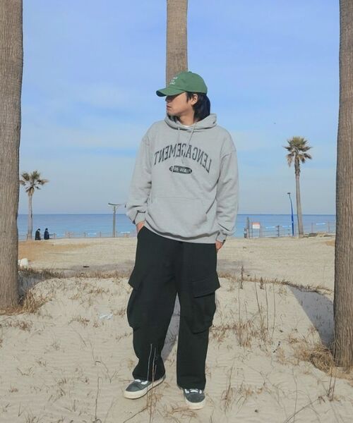 LENGAGEMENT（ランガージュマン）の「アーチロゴフードパーカー[グレー]（パーカー・レディース・その他・MEDIUM/LARGE/X-LARGE）」の15枚目の写真