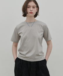 Nevan Silket Metal Tee Light Gray
