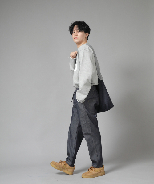 SAINTCREW（セントクルー）の「ペンタゴンポケット ビッグサイズ クロスバッグ PPC-115 インディゴデニム（メッセンジャーバッグ・メンズ・その他・フリー）」の4枚目の写真