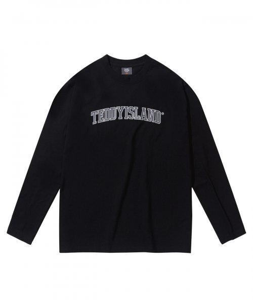 TEDDYISLAND(テディアイランド)の「アーチロゴ長袖ブラック(Tシャツ/カットソー・メンズ・その他・MEDIUM/LARGE)」の1枚目の写真