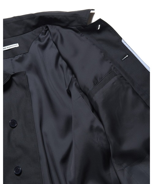 uniform experiment（ユニフォームエクスペリメント）の「STRETCH WOOL FLY FRONT BLOUSON（ブルゾン・メンズ・ブラック/A・1/5/4/3/2）」の13枚目の写真