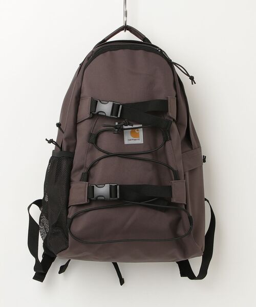 Carhartt WIP（カーハートダブリューアイピー）の「【Carhartt WIP】KICKFLIP BACKPACK（バックパック/リュック・メンズ・ブラック/ライトブラウン/グリーン/グレー・FREE）」の3枚目の写真