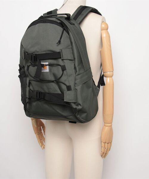 Carhartt WIP（カーハートダブリューアイピー）の「【Carhartt WIP】KICKFLIP BACKPACK（バックパック/リュック・メンズ・ブラック/ライトブラウン/グリーン/グレー・FREE）」の18枚目の写真
