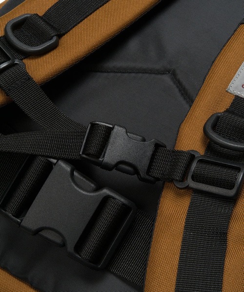 Carhartt WIP（カーハートダブリューアイピー）の「【Carhartt WIP】KICKFLIP BACKPACK（バックパック/リュック・メンズ・ブラック/ライトブラウン/グリーン/グレー・FREE）」の13枚目の写真