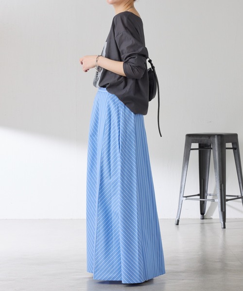 COLLAGE GALLARDAGALANTE（コラージュガリャルダガランテ）の「シアードルマンフォトT（Tシャツ/カットソー・レディース・オフホワイト/チャコールグレー・FREE）」の16枚目の写真