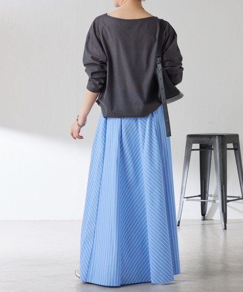 COLLAGE GALLARDAGALANTE（コラージュガリャルダガランテ）の「シアードルマンフォトT（Tシャツ/カットソー・レディース・オフホワイト/チャコールグレー・FREE）」の17枚目の写真