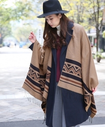 GLOBAL WORK | 2WAYポンチョストール/708831(レインコート/ポンチョ)