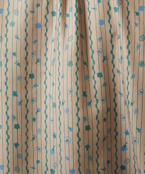 Jocomomola(ホコモモラ)の「Escala de floral プリントブラウス(シャツ/ブラウス・レディース・ネイビー/ベージュ・40)」の16枚目の写真