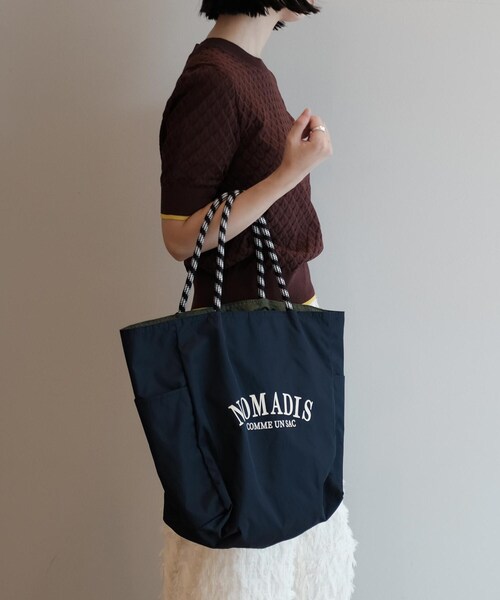 NOMADIS（ノマディス）の「NOMADIS（ノマディス）【別注】SAC2 トートバッグ（トートバッグ・レディース・ブラウン系その他/ブラック/ネイビー・00）」の5枚目の写真