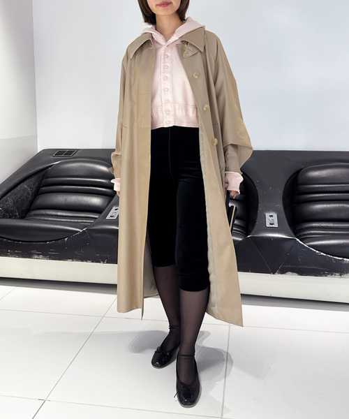 Faith（-）の「【FAITH×LULU】cotton Thermal hoodie cardigan（Tシャツ/カットソー・レディース・イエロー/ネイビー/ピンク・FREE）」の19枚目の写真