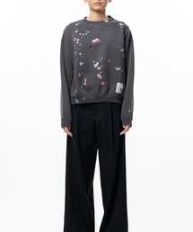 Maison MIHARA YASUHIRO（メゾンミハラヤスヒロ）の「Kids Sticker Printed Sweatshirt（スウェット）」
