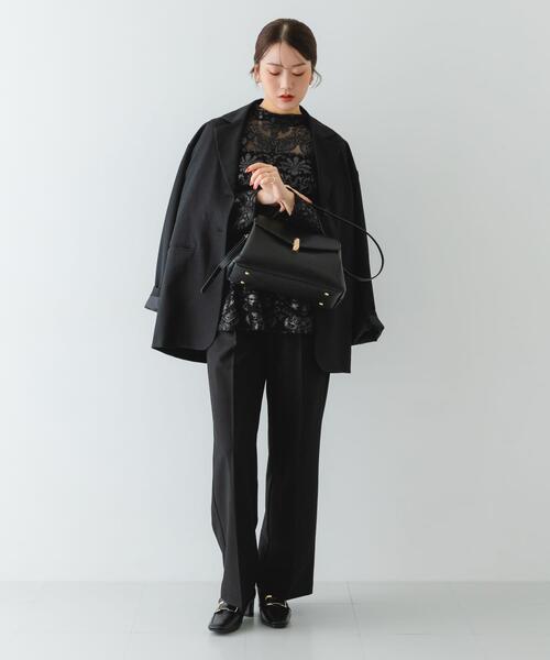【RODE SKO】（URBAN RESEARCH）フラップハンドバッグ（黒） サブバッグ付フラップハンドバッグ（ハンドバッグ）｜RODE SKO