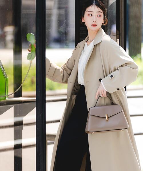 RODE SKO(ロデスコ)の「フラップワンハンドルバッグ(ハンドバッグ・レディース・アイボリー/ブラック/モカ・ONE)」の22枚目の写真