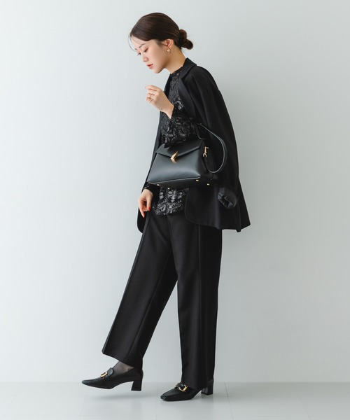 RODE SKO(ロデスコ)の「フラップワンハンドルバッグ(ハンドバッグ・レディース・アイボリー/ブラック/モカ・ONE)」の13枚目の写真