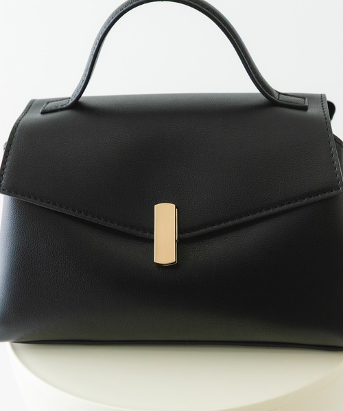 RODE SKO(ロデスコ)の「フラップワンハンドルバッグ(ハンドバッグ・レディース・アイボリー/ブラック/モカ・ONE)」の15枚目の写真