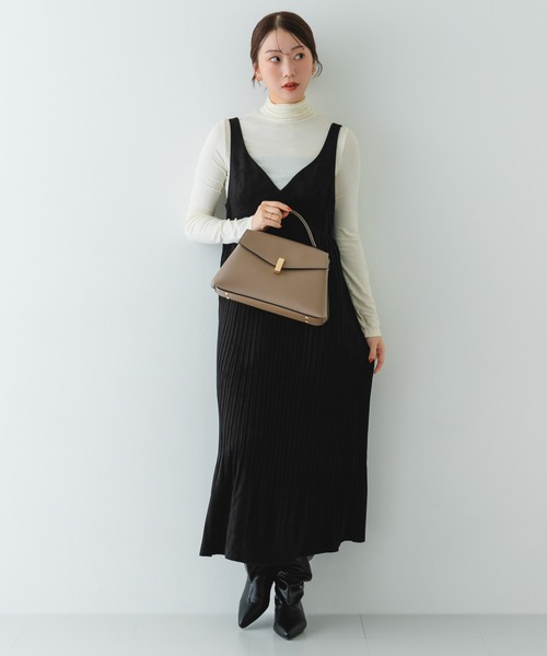 RODE SKO(ロデスコ)の「フラップワンハンドルバッグ(ハンドバッグ・レディース・アイボリー/ブラック/モカ・ONE)」の20枚目の写真