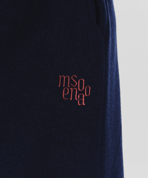MENASOO(ミナス)の「Terry Fleece Long Skirt_Navy(スカート・レディース・ネイビー・1/2)」の6枚目の写真