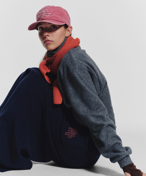 MENASOO(ミナス)の「Terry Fleece Long Skirt_Navy(スカート・レディース・ネイビー・1/2)」の12枚目の写真