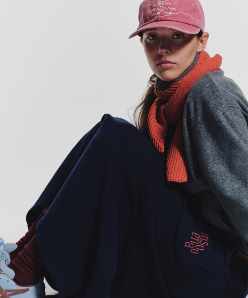 MENASOO(ミナス)の「Terry Fleece Long Skirt_Navy(スカート・レディース・ネイビー・1/2)」の13枚目の写真
