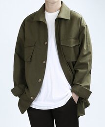 VERYVAIN（ベリベーン）の「TP89 CARGO OVERFIT JACKET (KHAKI)（デニムジャケット）」