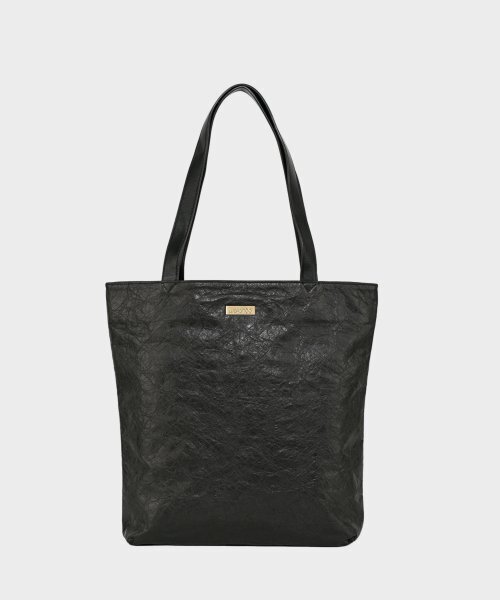 WALLAROO(ワラル)の「ワラル プレミアム エコバッグ ニュースクエア ブラック(エコバッグ/サブバッグ・レディース・ブラック・FREE)」の1枚目の写真