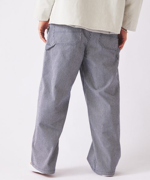 JOURNAL STANDARD relume（ジャーナルスタンダード　レリューム）の「デニム＆ヒッコリー ”レイジー” ペインターパンツ（デニムパンツ・メンズ・アイボリー/ベージュ系その他/ブルー系その他/コバルトブルー・SMALL/MEDIUM/LARGE）」の10枚目の写真