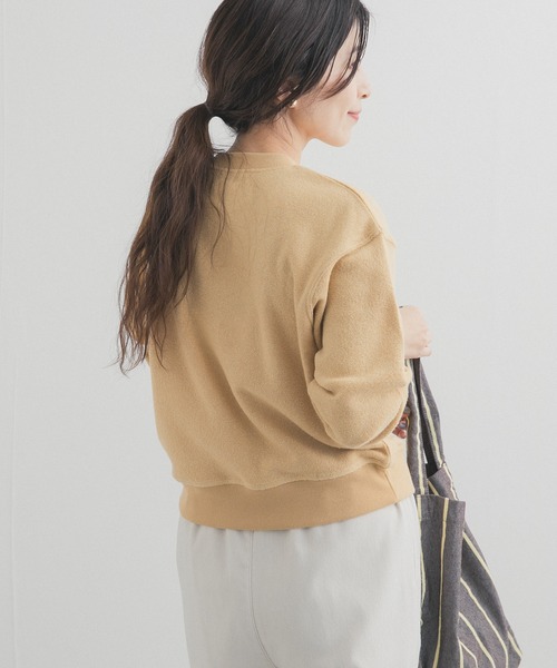 URBAN RESEARCH DOORS（アーバンリサーチドアーズ）の「カットブークレーショートカーディガン（カーディガン/ボレロ・レディース・オフホワイト/ベージュ系その他・FREE）」の13枚目の写真