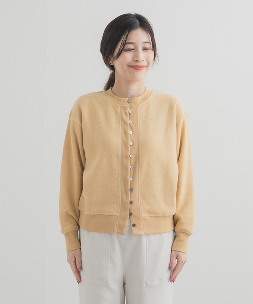 URBAN RESEARCH DOORS（アーバンリサーチドアーズ）の「カットブークレーショートカーディガン（カーディガン/ボレロ・レディース・オフホワイト/ベージュ系その他・FREE）」の17枚目の写真