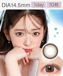 candymagic（キャンディーマジック）の「candymagic 1day メロブラウン （10枚入り）（コンタクトレンズ・カラコン）」