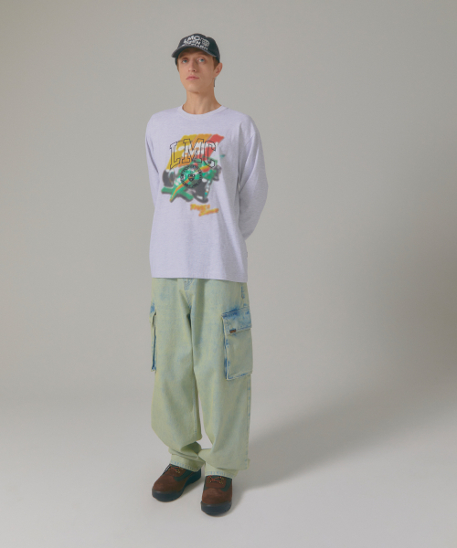 LMCの「RACING LONG SLV TEE white（Tシャツ/カットソー・レディース・その他・S/M/L/XL）」の3枚目の写真