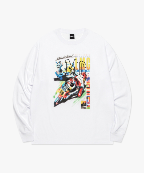 LMCの「RACING LONG SLV TEE white（Tシャツ/カットソー・レディース・その他・S/M/L/XL）」の4枚目の写真
