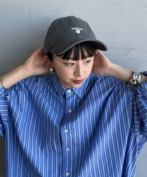 Barbour（バブアー）の「[Barbour/バブアー] CASCADE SPORTS ロゴ刺繍 コットン６パネル キャップ（キャップ・レディース・ライトブルー/グレー/キャメル/ネイビー・ONE SIZE）」の12枚目の写真