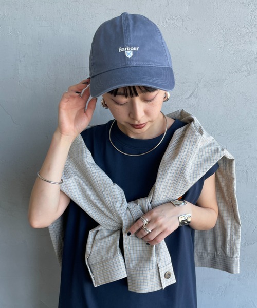 Barbour（バブアー）の「[Barbour/バブアー] CASCADE SPORTS ロゴ刺繍 コットン６パネル キャップ（キャップ・レディース・ライトブルー/グレー/キャメル/ネイビー・ONE SIZE）」の19枚目の写真