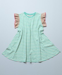 MARKEY'S（マーキーズ）の「サテンフリルショルダーワンピース（ワンピース）」