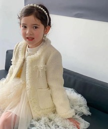 io sono mao moderato（イオソノマオ　モデレート）の「【KIDS】ノーカラージャケット（ノーカラージャケット）」