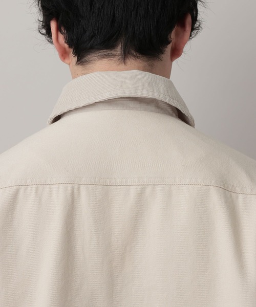RAGEBLUE(レイジブルー)の「Corduroy Design Short Work Jacket/襟コーデュロイショートワークジャケット【セットアップ対応】(ブルゾン・メンズ・オフホワイト/ピンク系その他/その他19・LARGE/MEDIUM)」の13枚目の写真