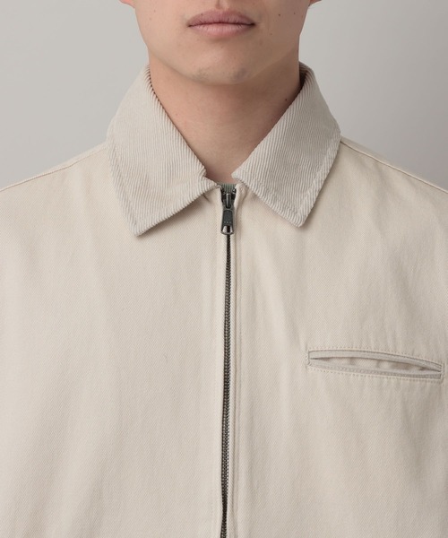 RAGEBLUE(レイジブルー)の「Corduroy Design Short Work Jacket/襟コーデュロイショートワークジャケット【セットアップ対応】(ブルゾン・メンズ・オフホワイト/ピンク系その他/その他19・LARGE/MEDIUM)」の14枚目の写真