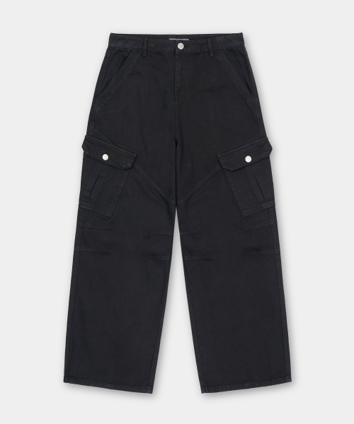 EXCONTAINER（エックスコンテナ）の「ヴィンテージダイングカーゴパンツ（ブラック）（その他パンツ・メンズ・その他・MEDIUM/LARGE/X-LARGE/SMALL）」の9枚目の写真