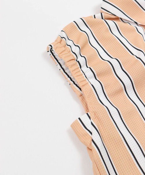 archivio（アルチビオ）の「＜LADIES>ストライプ柄ノースリ速乾プルオーバー（タンクトップ・レディース・ベージュ/レッド/ブルー・M/S/L）」の18枚目の写真