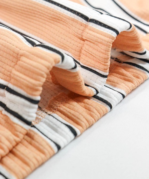 archivio（アルチビオ）の「＜LADIES>ストライプ柄ノースリ速乾プルオーバー（タンクトップ・レディース・ベージュ/レッド/ブルー・M/S/L）」の19枚目の写真