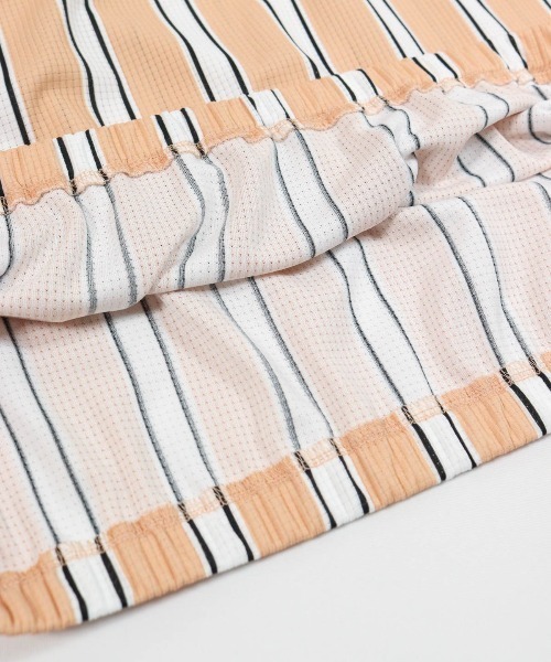 archivio（アルチビオ）の「＜LADIES>ストライプ柄ノースリ速乾プルオーバー（タンクトップ・レディース・ベージュ/レッド/ブルー・M/S/L）」の21枚目の写真