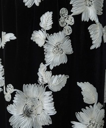 VACANCY | 花柄ロープ刺繍ナロースカート(スカート)