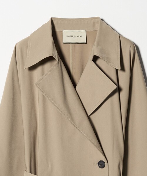 UNITED ARROWS(ユナイテッドアローズ)の「トレンチコート(トレンチコート・レディース・ベージュ/ナチュラル・38/34/36)」の4枚目の写真