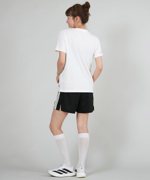 adidas(アディダス)の「adidas/アディダス W MINIシシュウグラフィックTシャツ CA608(Tシャツ/カットソー・レディース・セージグリーン/ホワイト・L/M)」の12枚目の写真