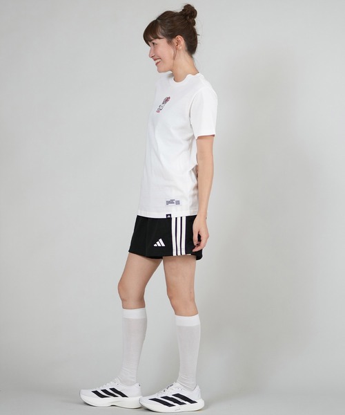 adidas(アディダス)の「adidas/アディダス W MINIシシュウグラフィックTシャツ CA608(Tシャツ/カットソー・レディース・セージグリーン/ホワイト・L/M)」の13枚目の写真